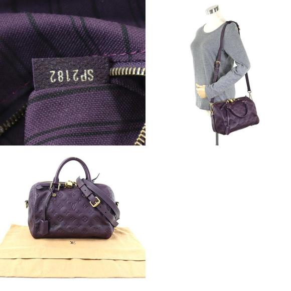 Louis Vuitton LOUIS VUITTON Handbag Shoulder Bag 2Way Monogram Implant Speedy... - Picture 5 of 5